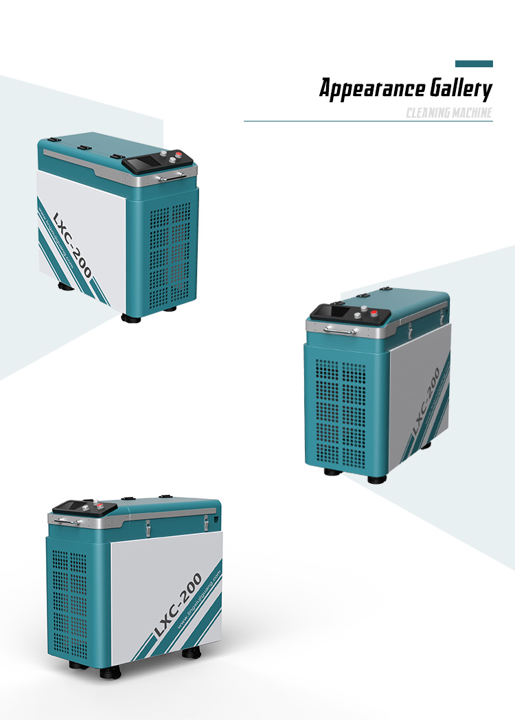 Available 50-200W Pulse Laser Cleaning Machine