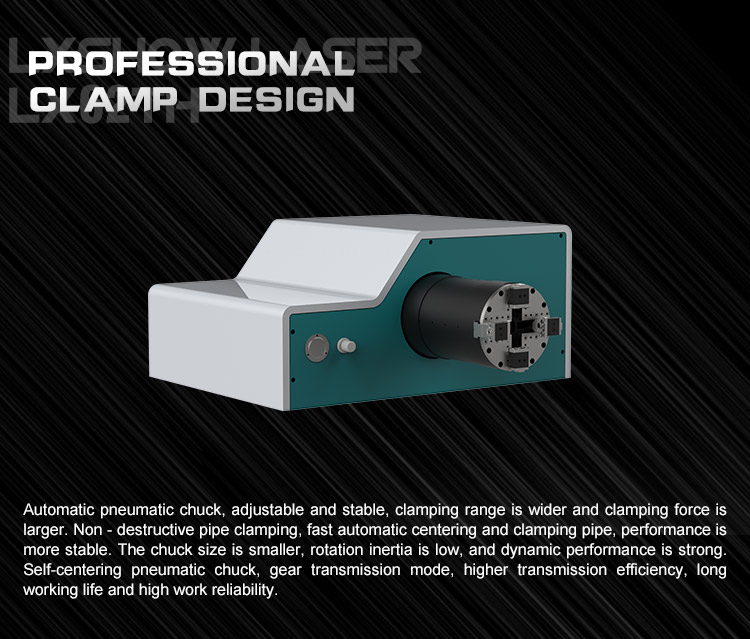 Precision CNC Laser Metal Round Tube Cutting Machine